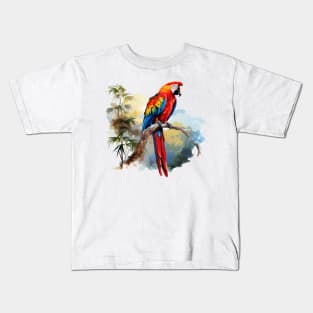 Macaw Lover Kids T-Shirt